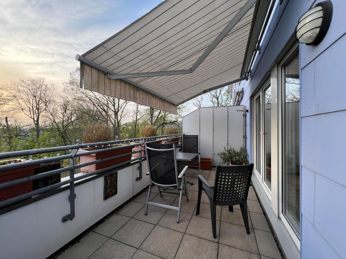Maisonette Penthouse Fuer 8 Personen By Rabe - Free Netflix & Kostenloser Parkplatz & Grosse Terrasse Karlsruhe Exteriör bild